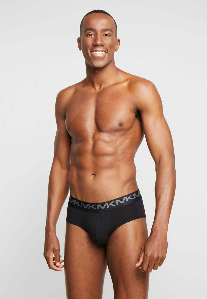 Michael Kors STRETCH FACTOR CORE LO RISE BRIEF 3 PACK - Slip - Black 4 Michael Kors STRETCH FACTOR CORE LO RISE BRIEF 3 PACK - Slip - Black – Bild 2