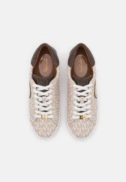 MICHAEL Michael Kors KEATON - Sneaker Low - Vanilla/brown -Michael Kors Geschaft 96b4fb4b28fa4d3fba7ef79799bf0f0e