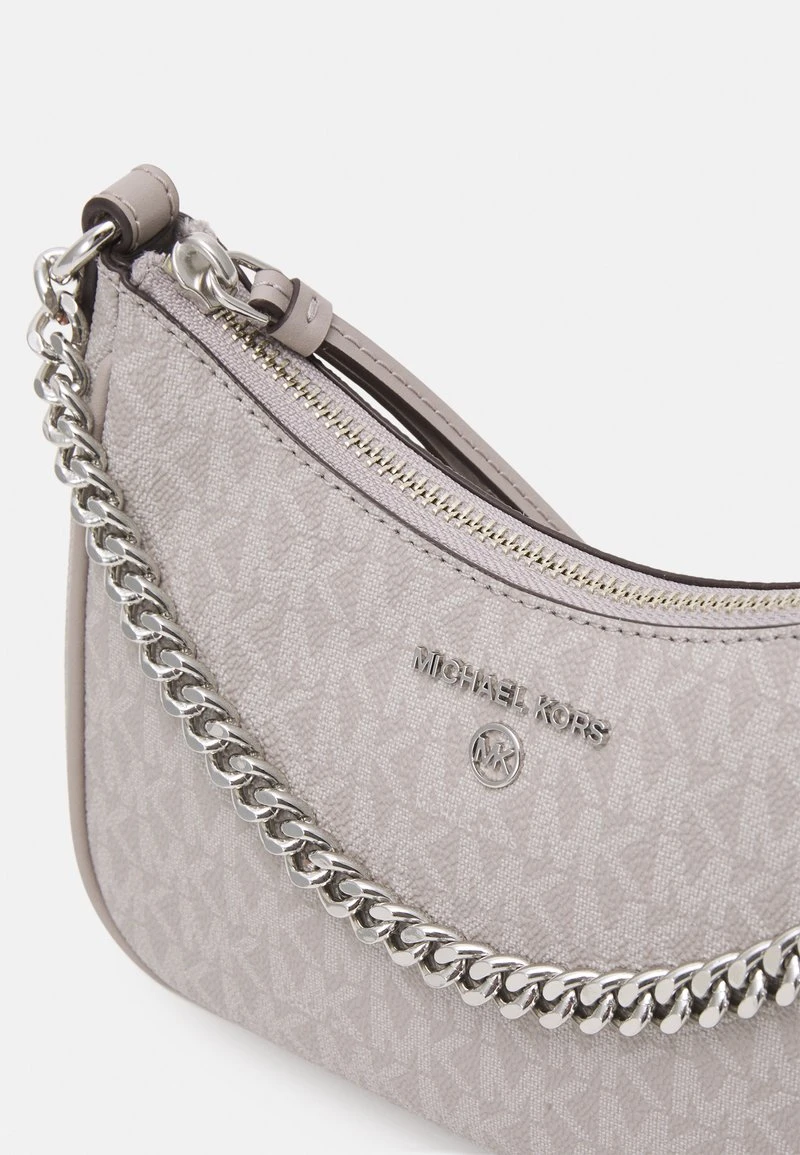 MICHAEL Michael Kors JET CHAIN POUCHETTE - Handtasche - Pearl Grey 6 MICHAEL Michael Kors JET CHAIN POUCHETTE - Handtasche - Pearl Grey – Bild 4