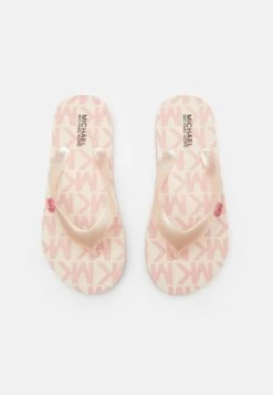 MICHAEL KORS KIDS ENDINE STRIPE - Pantolette Flach - Soft Pink -Michael Kors Geschaft 9c0e145c29f144399430cb25a580a5f5