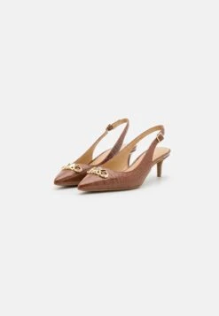 MICHAEL Michael Kors PARKER FLEX KITTEN SLING - Pumps - Chestnut -Michael Kors Geschaft 9de2d026934448c5bcfe27d816821b97