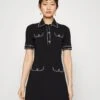 MICHAEL Michael Kors ECO POP BUTTON - Strickkleid - BLACK -Michael Kors Geschaft 9f161b92d7ba4b69babc3c6ed289e1e3