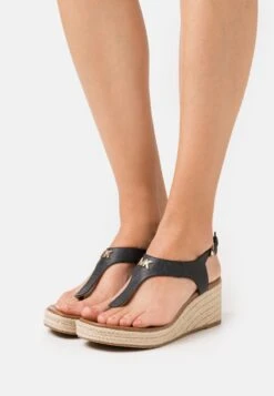 MICHAEL Michael Kors LANEY THONG - Espadrille - Black