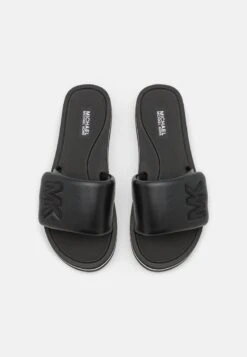 MICHAEL Michael Kors PLATFORM SLIDE - Pantolette Flach - Black 12 MICHAEL Michael Kors PLATFORM SLIDE - Pantolette Flach - Black -Michael Kors Geschaft a3f4776de393497492080639f9a89583