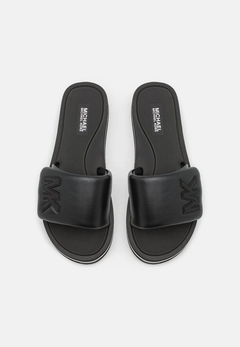 MICHAEL Michael Kors PLATFORM SLIDE - Pantolette Flach - Black 7 MICHAEL Michael Kors PLATFORM SLIDE - Pantolette Flach - Black – Bild 5