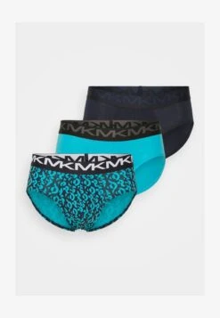 Michael Kors FASHION 3 PACK - Slip - Turquoise / Black -Michael Kors Geschaft a422c23c328a4aa0934a6f2698b0045a
