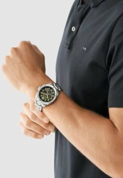 Michael Kors TRADITIONAL BRECKEN - Chronograph - Silver -Michael Kors Geschaft a5ad5eca3ad4428d94f248e7fd27e901 1