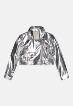 MICHAEL KORS KIDS Kunstlederjacke - Zilver 11 MICHAEL KORS KIDS Kunstlederjacke - Zilver -Michael Kors Geschaft a5d8c9fc040341aba708939ec5573052 1
