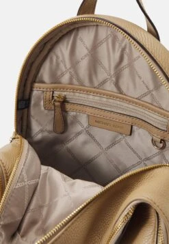 MICHAEL Michael Kors RHEA ZIP BACKPACK SMALL - Tagesrucksack - Camel -Michael Kors Geschaft a69d389d07064fafb56a21cd27ef1f1f