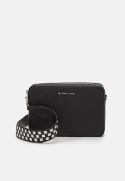 MICHAEL Michael Kors JET SET CROSSBODY - Umhängetasche - Black/optic White -Michael Kors Geschaft a79eefff686742a7946fa38f0d21afd5