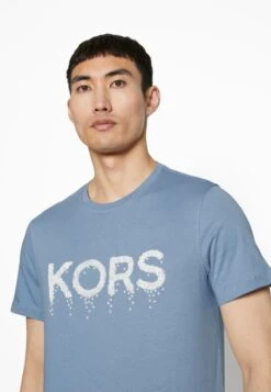 Michael Kors KORS SPILL TEE - T-Shirt Print - Blau 11 Michael Kors KORS SPILL TEE - T-Shirt Print - Blau -Michael Kors Geschaft a8fcd071cb024219877c3ed5c406cbc2