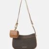 MICHAEL Michael Kors JET SET XBODY STRAP - Umhängetasche - Brown/acorn