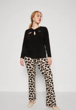 MICHAEL Michael Kors SOLIDTWIST KEYHOLE - Langarmshirt - Black -Michael Kors Geschaft ab120522e29d45c2ad00c660c393fc5c