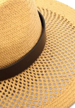 MICHAEL Michael Kors STRAW FEDORA WITH OPEN WEAVE - Hut - Light Pastel Brown -Michael Kors Geschaft ab67e9b857e3405a84736b8bb4f20ced