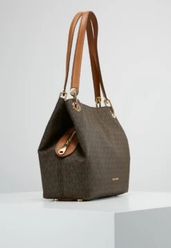 MICHAEL Michael Kors RAVEN SHOULDER BAG - Handtasche - Brown -Michael Kors Geschaft ac6aaf1dd9234da2969ef88d70373a59