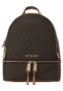 MICHAEL Michael Kors RHEA ZIP BACK PACK - Rucksack - Brown -Michael Kors Geschaft adf276ab9c2541a694ef9ba1f32e08ed 1