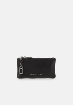 Michael Kors COIN POUCH CHAIN UNISEX - Geldbörse - Black