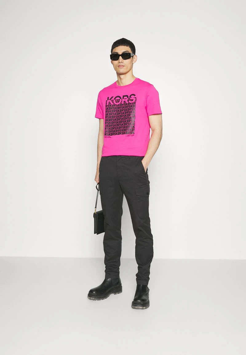 Michael Kors STRETCH - Cargohose - Black 4 Michael Kors STRETCH - Cargohose - Black – Bild 2