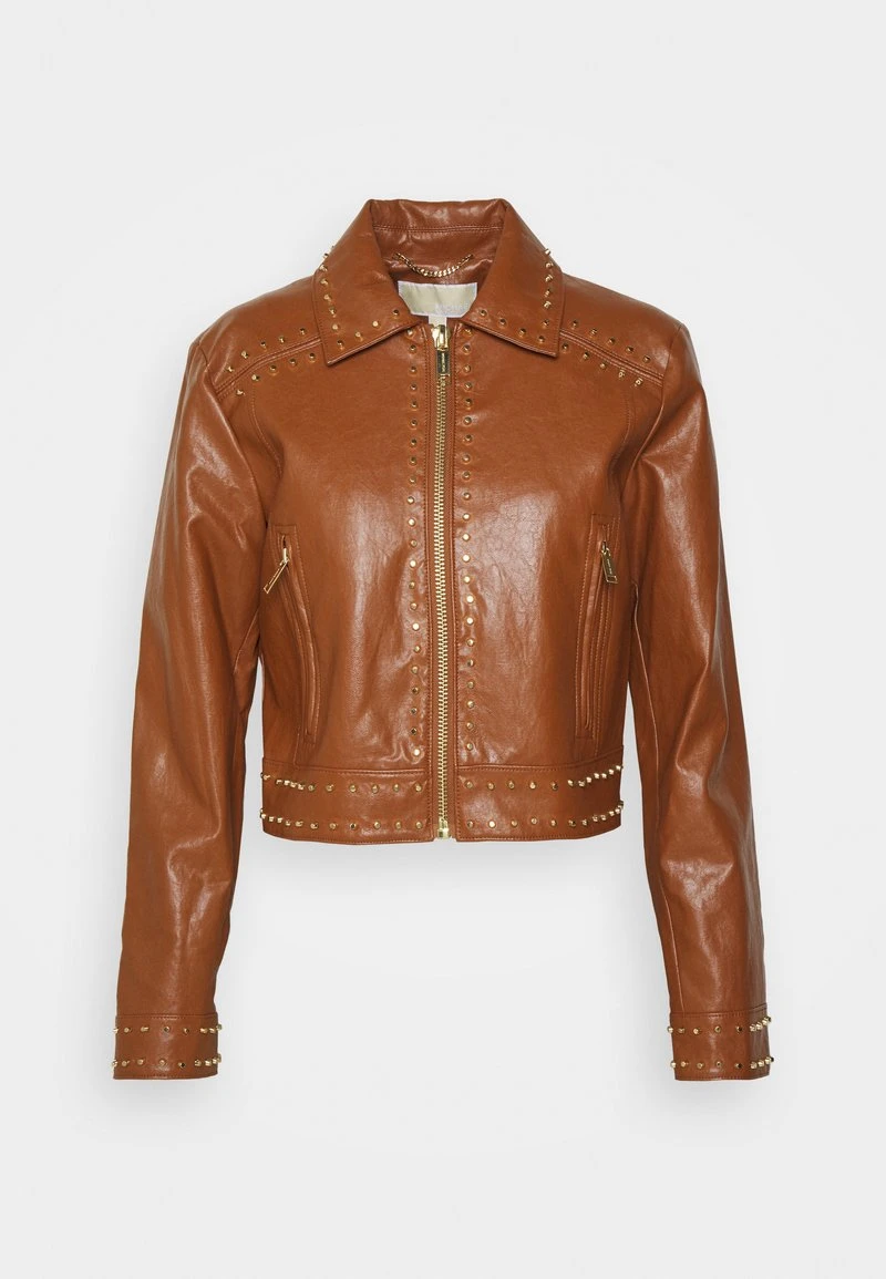 MICHAEL Michael Kors Kunstlederjacke - Luggage 8 MICHAEL Michael Kors Kunstlederjacke - Luggage – Bild 6