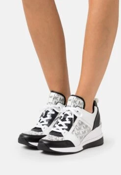 MICHAEL Michael Kors GEORGIE TRAINER - Sneaker Low - Optic White/black