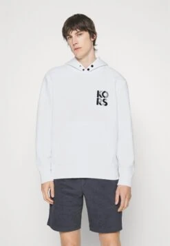 Michael Kors TRANSISTOR - Kapuzenpullover - White