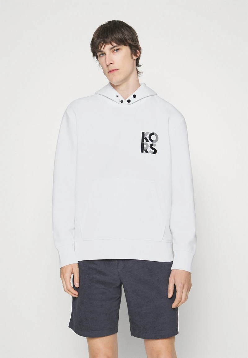 Michael Kors TRANSISTOR - Kapuzenpullover - White 3 Michael Kors TRANSISTOR - Kapuzenpullover - White