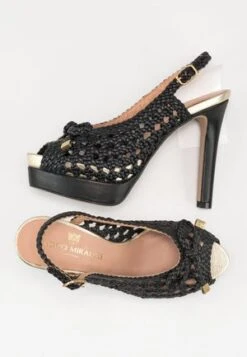 MICHAEL Michael Kors High Heel Sandalette - Black 13 MICHAEL Michael Kors High Heel Sandalette - Black -Michael Kors Geschaft b230da9378f94f389f823017e6005343