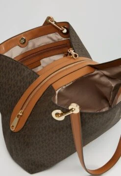 MICHAEL Michael Kors RAVEN SHOULDER BAG - Handtasche - Brown -Michael Kors Geschaft b36bea60cacb470387acfb9ffe08c892