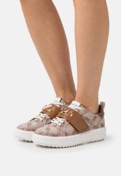 MICHAEL Michael Kors EMMETT STRAP LACE UP - Sneaker Low - Tan