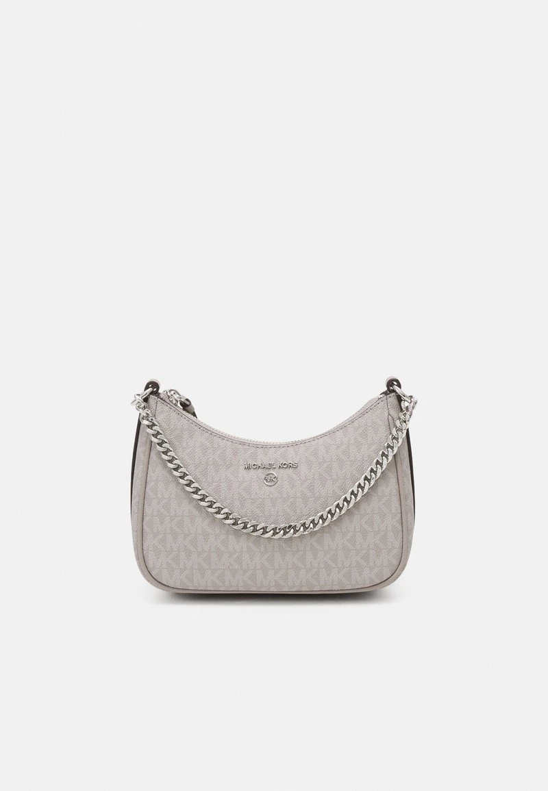 MICHAEL Michael Kors JET CHAIN POUCHETTE - Handtasche - Pearl Grey 3 MICHAEL Michael Kors JET CHAIN POUCHETTE - Handtasche - Pearl Grey