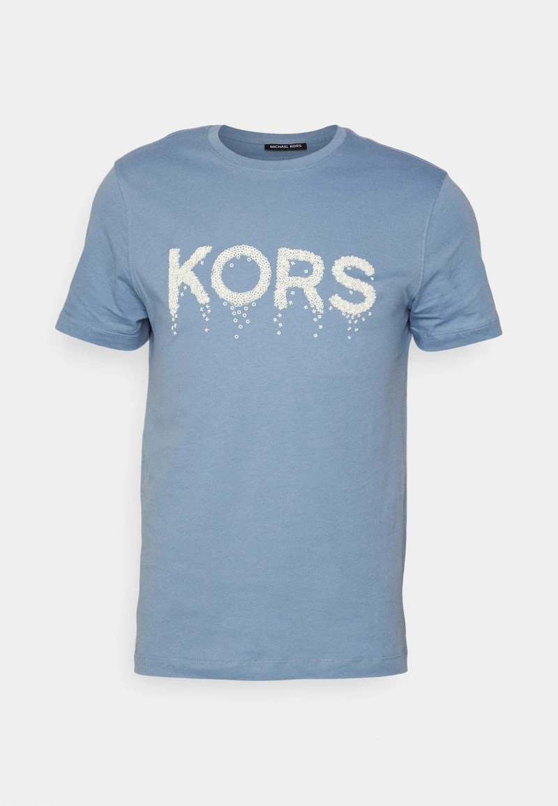 Michael Kors KORS SPILL TEE - T-Shirt Print - Blau 7 Michael Kors KORS SPILL TEE - T-Shirt Print - Blau – Bild 5