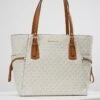MICHAEL Michael Kors VOYAGER SIGNATURE TOTE - Handtasche - Vanilla