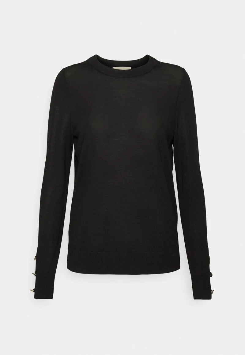 MICHAEL Michael Kors BUTTON - Strickpullover - Black 8 MICHAEL Michael Kors BUTTON - Strickpullover - Black – Bild 6