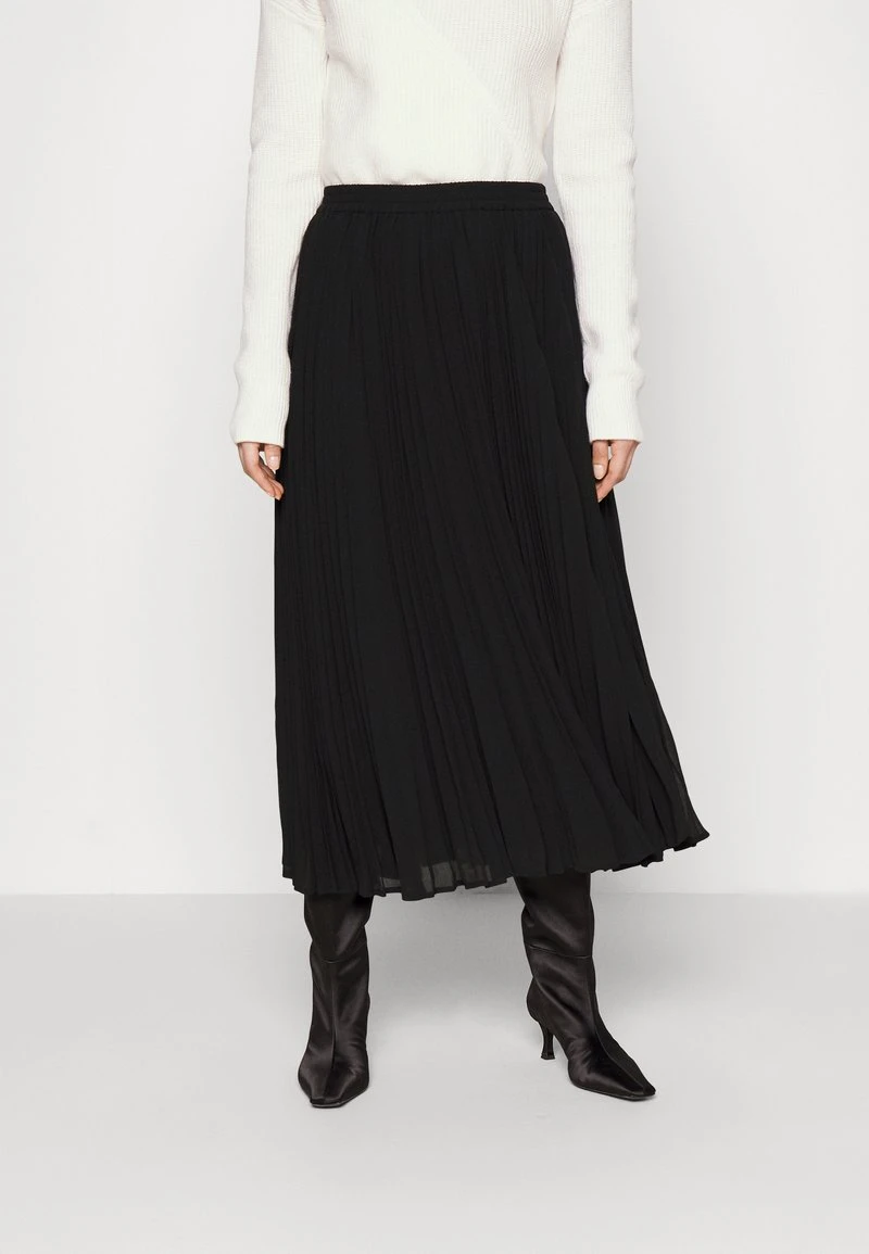 MICHAEL Michael Kors MIDI PLEAT SKRT - Faltenrock - Black 2 MICHAEL Michael Kors MIDI PLEAT SKRT - Faltenrock - Black