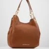 MICHAEL Michael Kors LILLIE CHAIN TOTESMALL - Handtasche - Cognac -Michael Kors Geschaft c96259a97ff84ee7ac4e43d88cdb707a