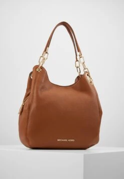 MICHAEL Michael Kors LILLIE CHAIN TOTESMALL - Handtasche - Cognac