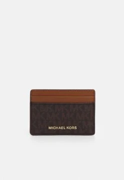 MICHAEL Michael Kors JET SET CARD HOLDER - Geldbörse - Brown -Michael Kors Geschaft ce09768b59ef4df4ae40a851514988fa 1