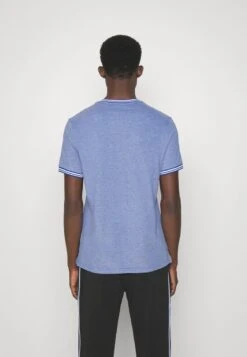 Michael Kors TIPPED BIRDSEYE TEE - T-Shirt Print - Royal Blu -Michael Kors Geschaft cf267e3cb5a24f789a1e90c122acab9b