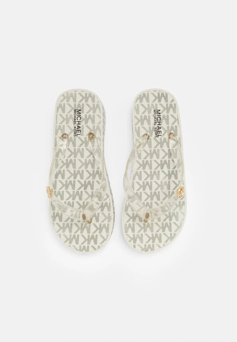 MICHAEL KORS KIDS LILO - Bade-Zehentrenner - Vanilla/gold 6 MICHAEL KORS KIDS LILO - Bade-Zehentrenner - Vanilla/gold – Bild 4