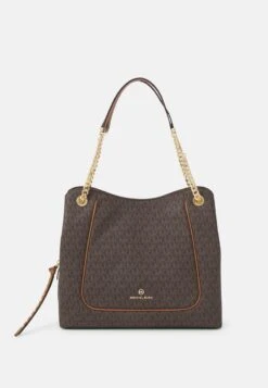 MICHAEL Michael Kors PIPER CHAIN TOTE - Handtasche - Brown/acorn