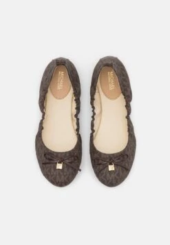 MICHAEL Michael Kors JULIETTE FLAT - Klassischer Ballerina - Brown -Michael Kors Geschaft d3ae097bc784423cabaefd8259730d98