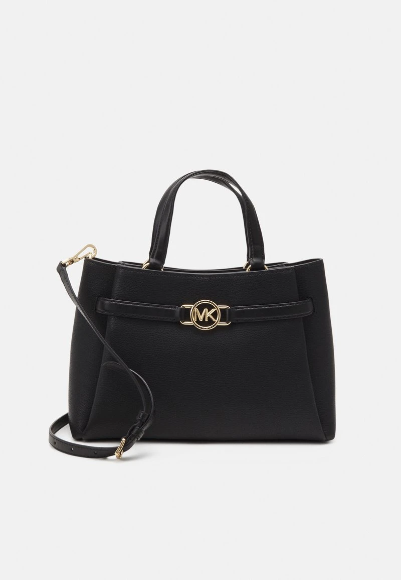 MICHAEL Michael Kors ANGELINA SATCHEL - Handtasche - Black 7 MICHAEL Michael Kors ANGELINA SATCHEL - Handtasche - Black – Bild 5
