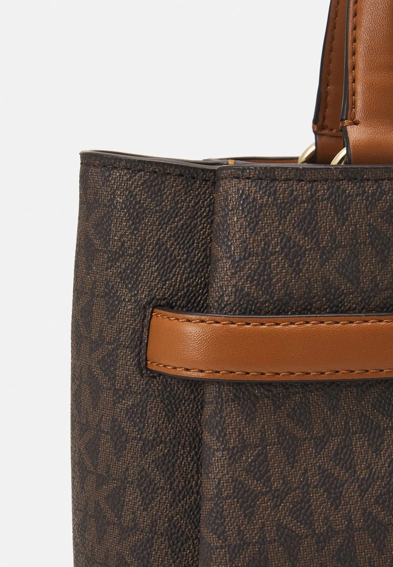 MICHAEL Michael Kors ANGELINA SATCHEL - Handtasche - Brown 6 MICHAEL Michael Kors ANGELINA SATCHEL - Handtasche - Brown – Bild 4