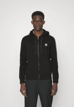 Michael Kors NEW EVERGREEN HOODIE - Sweatjacke - Black