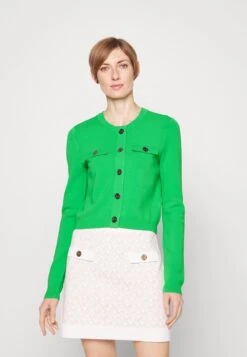 MICHAEL Michael Kors ECO CROP - Strickjacke - Spring Green