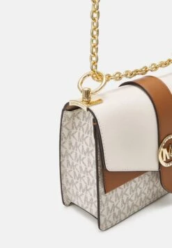 MICHAEL Michael Kors GREENWICH - Umhängetasche - Vanilla/acorn 11 MICHAEL Michael Kors GREENWICH - Umhängetasche - Vanilla/acorn -Michael Kors Geschaft e1db11d203cc458d98e546d49b910a04
