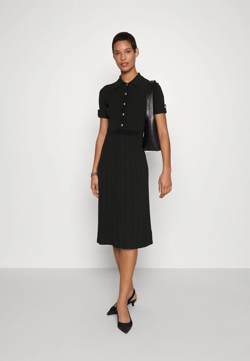 MICHAEL Michael Kors POLO FLARE SKRT DRS - Blusenkleid - Black 4 MICHAEL Michael Kors POLO FLARE SKRT DRS - Blusenkleid - Black – Bild 2