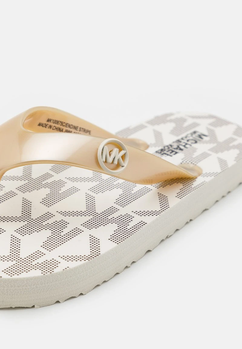 MICHAEL KORS KIDS ENDINE STRIPE - Bade-Zehentrenner - Vanilla 8 MICHAEL KORS KIDS ENDINE STRIPE - Bade-Zehentrenner - Vanilla – Bild 6