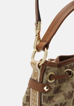 MICHAEL Michael Kors MAEVE - Handtasche - Beige/ebony -Michael Kors Geschaft e391ff443e0c44b1b5eb7b46cf75ba3a