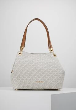 MICHAEL Michael Kors RAVEN SHOULDER BAG - Handtasche - Vanilla